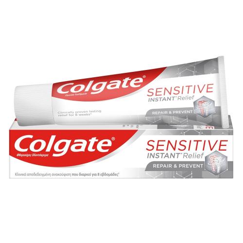 Colgate Sensitive Instant Relief Repair & Prevent Οδοντόκρεμα για Αναδόμηση & Πρόληψη 75ml